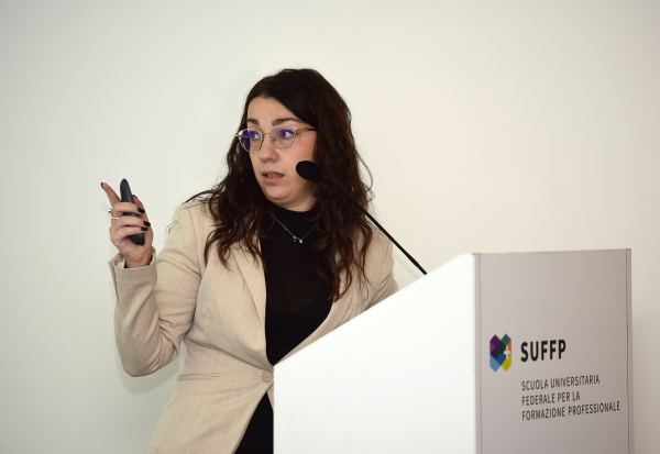 Dr. Francesca Amenduni, Projektleiterin Sparte Lehre Forschung und Entwicklung