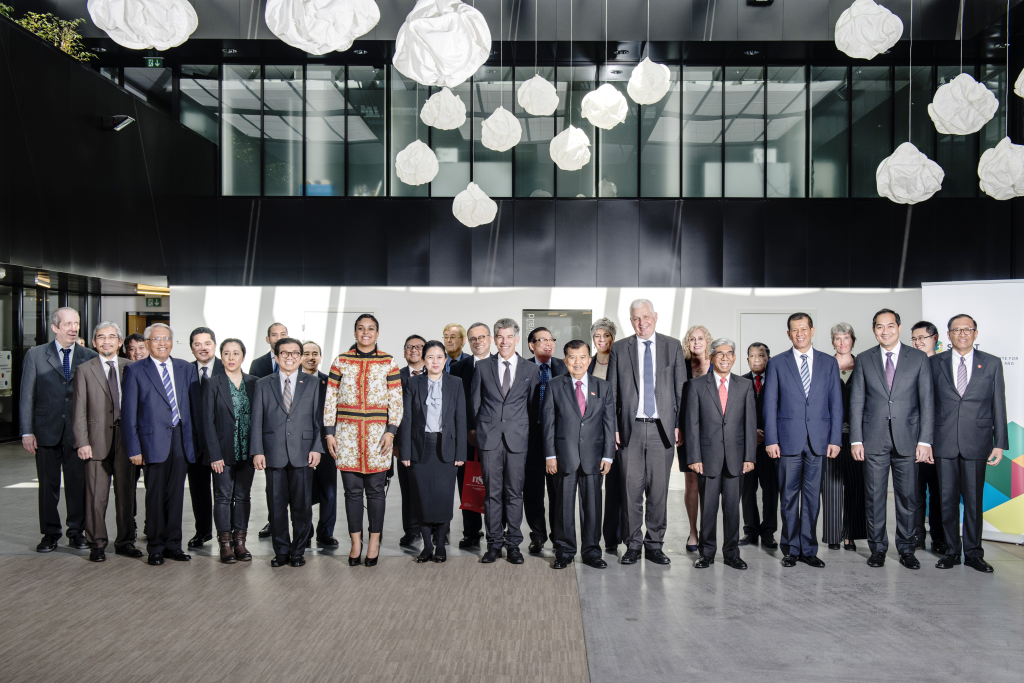 Delegation der Republik Indonesien mit Vizepräsidenten